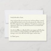 Celtic Cross Rozen dank u RSVP Kaartje (Voorkant)