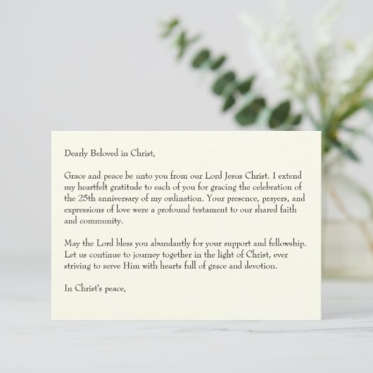 Celtic Cross Rozen dank u RSVP Kaartje (Staand voorkant)