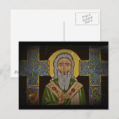 Celtic Cross Saint Patrick Briefkaart (Voorkant / Achterkant)