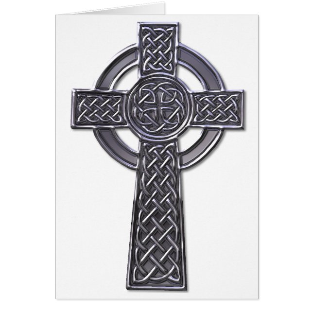 Celtic Cross - Silver (Voorkant)
