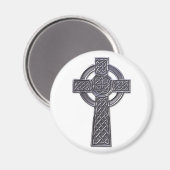 Celtic Cross - Silver Magneet (Voorkant / Achterkant)