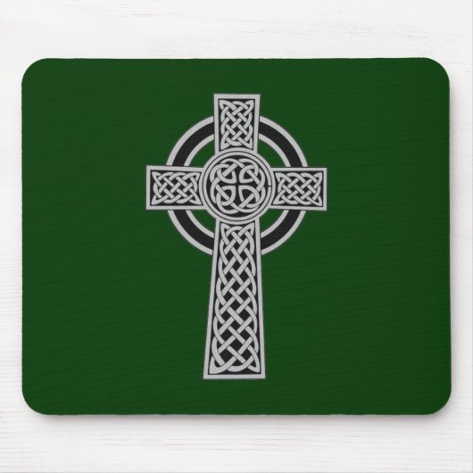 Celtic Cross - Silver Muismat (Voorkant)