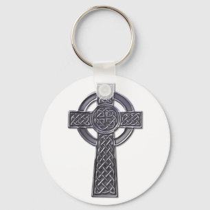 Celtic Cross - Silver Sleutelhanger