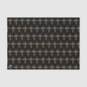 Celtic Cross & Skull (Gold) Tissuepapier (Voorkant)