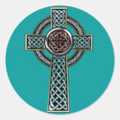 Celtic Cross Sticker (Voorkant)