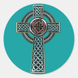 Celtic Cross Sticker
