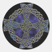 Celtic Cross Sticker (Voorkant)