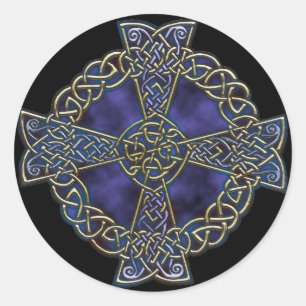 Celtic Cross Sticker