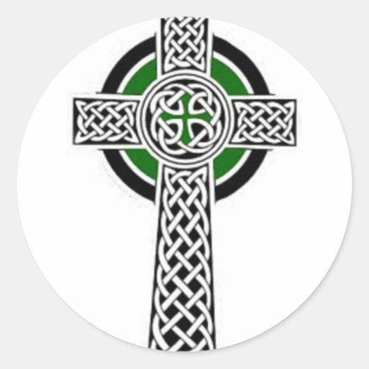 Celtic Cross Stickers (Voorkant)