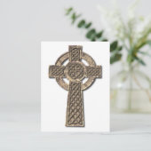 Celtic Cross - Stone Briefkaart (Staand voorkant)