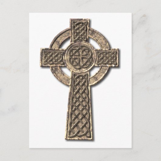 Celtic Cross - Stone Briefkaart (Voorkant)