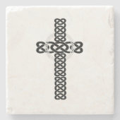 Celtic Cross Stone Onderzetter (Voorkant)
