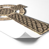 Celtic Cross - Stone Poster (Hoek)