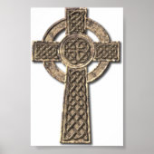 Celtic Cross - Stone Poster (Voorkant)