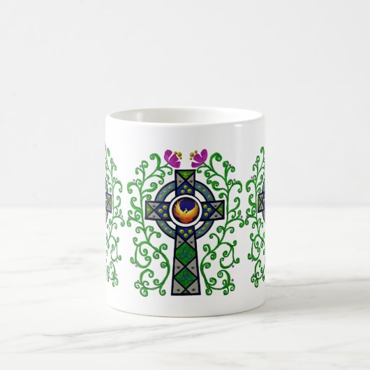 Celtic Cross, Sun en Phoenix Koffiemok (Center)