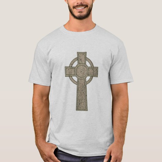 Celtic Cross T-shirts voor christenen (Voorkant)