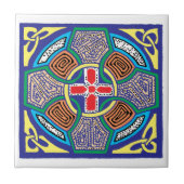 Celtic Cross Tile Tegeltje (Voorkant)