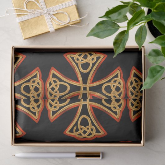 Celtic cross-tissue tissuepapier (Geschenk)