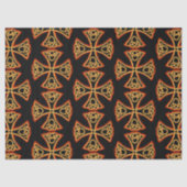 Celtic cross-tissue tissuepapier (Voorkant)