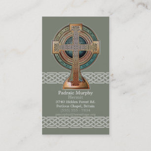 Celtic Cross Visitekaartjes