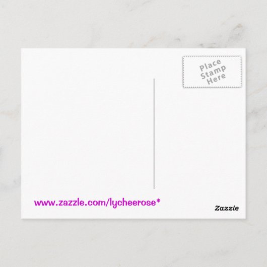 Celtic Cross Wave briefkaart (Achterkant)