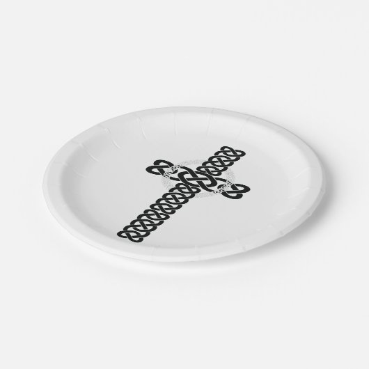 Celtic Cross-witboek Bord (Gekanteld)