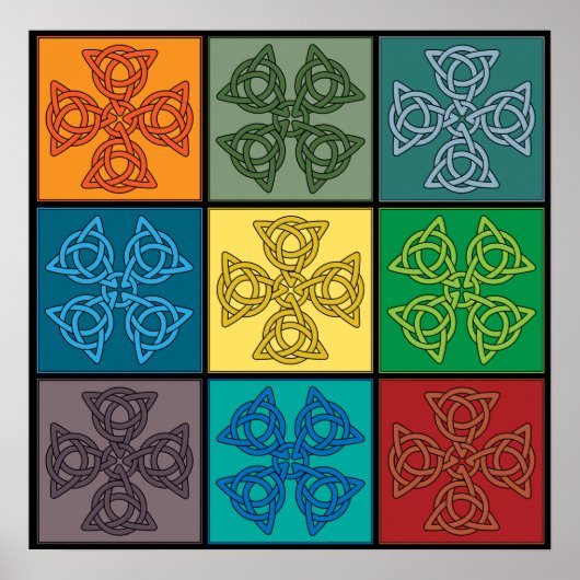 Celtic Crosses Poster (Voorkant)