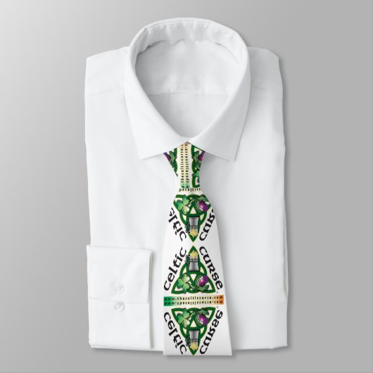 Celtic Curse Neck Tie Stropdas (Gebonden)