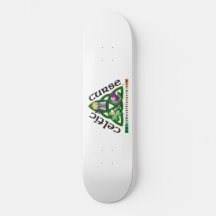 Celtic Curse Skateboard dek
