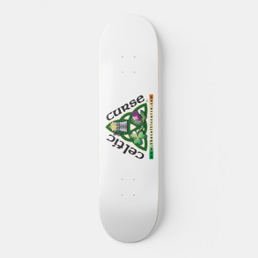 Celtic Curse Skateboard dek (Voorkant)