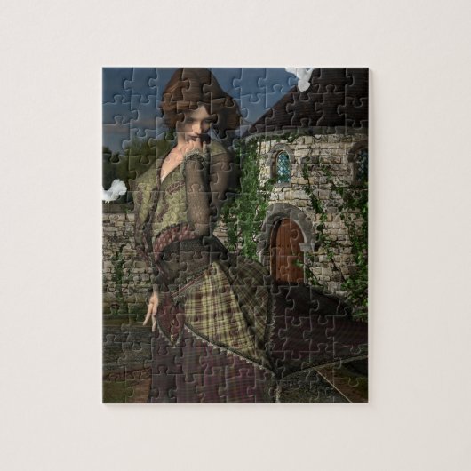 Celtic Dancer Girl Legpuzzel (Verticaal)
