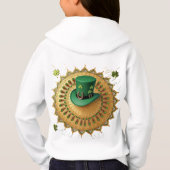 Celtic Deer & Shamrock Tree - St. Patrick's Day (Achterkant)