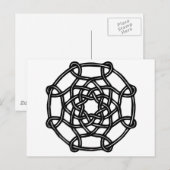 Celtic Design - Basic Round Knot Briefkaart (Voorkant / Achterkant)