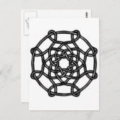 Celtic Design - Basic Round Knot Briefkaart (Voorkant / Achterkant)