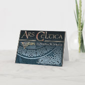 Celtic Design Border Foto Lijst Wenskaart Kaart (Achterkant)