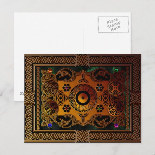 Celtic Design Briefkaart (Voorkant / Achterkant)