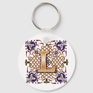Celtic Design Letter L Sleutelhanger