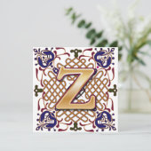 Celtic Design Letter Z (Staand voorkant)
