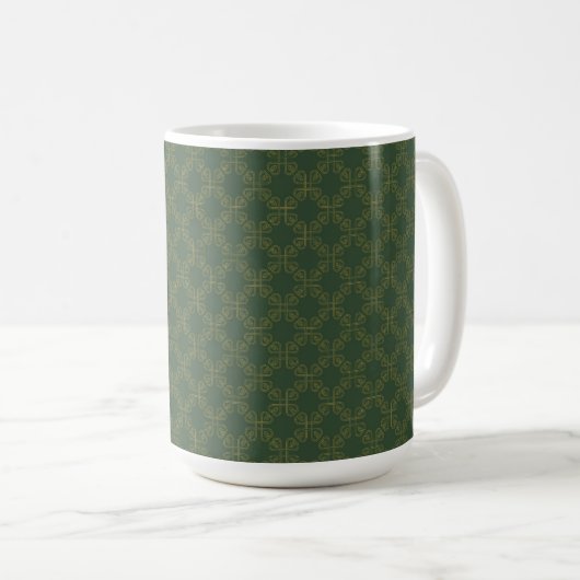 Celtic Design Pattern Koffiemok (Voorkant rechts)