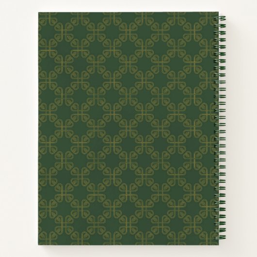 Celtic Design Pattern Notitieboek (Achterkant)