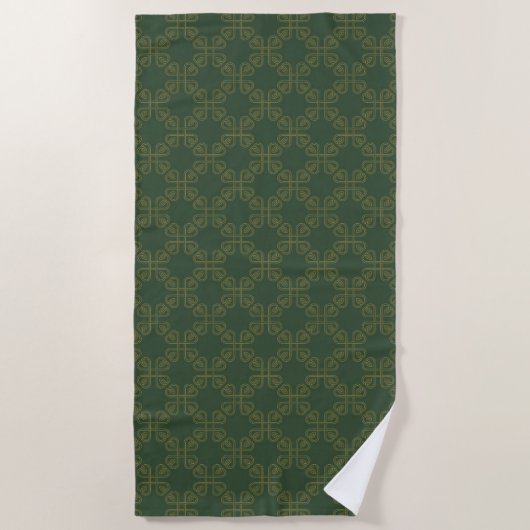 Celtic Design Pattern Strandlaken (Voorkant)
