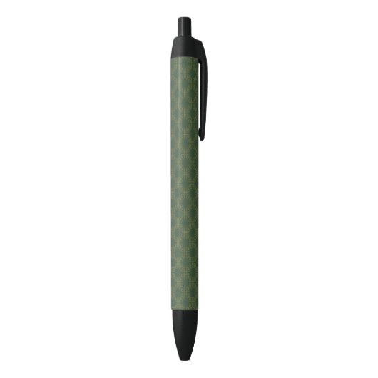 Celtic Design Pattern Zwarte Inkt Pen (Achterkant (Verticaal))