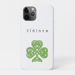 Celtic Design Shamrock St. Patrick's Day Slainte Case-Mate iPhone Case