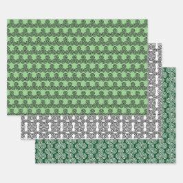 Celtic Design Wrapping Paper Set