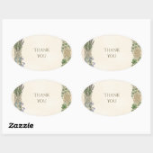 Celtic Distel Groene 'Dank je wel' Sticker (Vel)