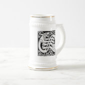 Celtic Dog stein Bierpul (Voorkant rechts)