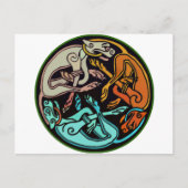 Celtic Dogs Briefkaart (Voorkant)