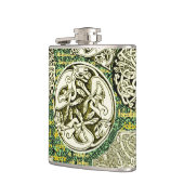Celtic Dogs Flask Heupfles (Links)