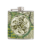 Celtic Dogs Flask Heupfles (Voorkant)