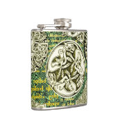 Celtic Dogs Flask Heupfles (Rechts)